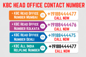 KBC head Office Number
